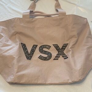Victoria's Secret Blush Pink VSX Logo Tote